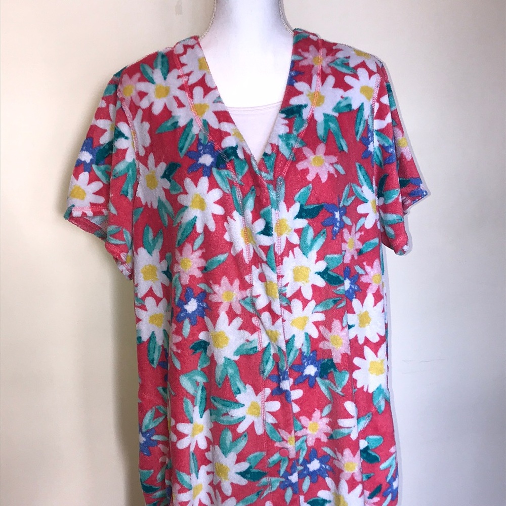 Floral Bathrobe